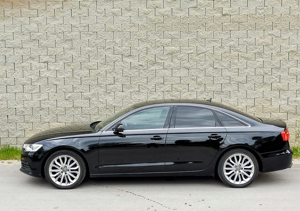 Audi A6 cena 60900 przebieg: 114000, rok produkcji 2014 z Łódź małe 277